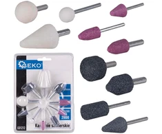 Geko Šlifavimo akmenys 3mm/6mm 10 vnt. (20/80)