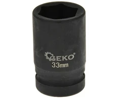 Geko Nasadka smūginis 1'' 33mm juoda (50)