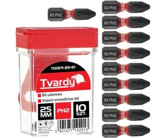 Tvardy Smūginis antgalis PH2 25 mm S2 – dėžutė (10/120)