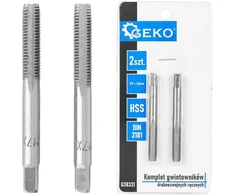 Geko rankiniai smulkaus sriegio sriegtukai M7 x 1,0mm 2 vnt. (100/200)