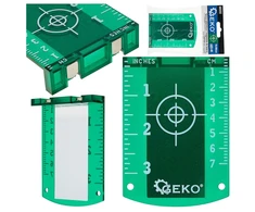 Geko Taikymo taikinys su magnetu lazeriui – žalias (10/500)