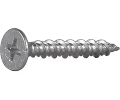 Išorinių gipskartonio plokščių sraigtai juostoje GU Aqua kombi, mediniam/plieniniam profiliui, CorrSeal Essve 536130; 3,9x30 mm; 1000 vnt.