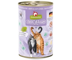 Fox4Pets Kačių Maistas - GRANATAPET DeliCATessen Antiena ir Paukštiena Drėgnas Maistas 400g