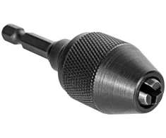 Greito keitimo patronas Ø0,3-6,5mm, HEX tvirtinimas DNIPRO-M