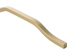 Furniture handle GTV GRAVEL, C=3x352 mm, L= 1200 mm, Al, brushed auksinis