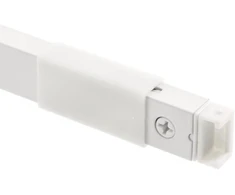 GTV Longitudinal rail square for drawers AXISPRO 400mm baltas