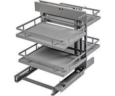 GTV MovixPro retractable corner for cabinet with front 500 mm anthracite RAL 7024