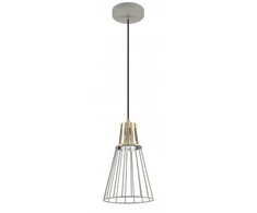 Lubinis šviestuvas GTV Lubų šviestuvas KALIOPE,8143,AC220-240V,50/60Hz,1*E27,max.40W,IP20, skersmuo 18cm, viengub