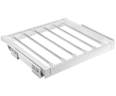 GTV Drawer Elite for trousers 800 mm with soft closing, baltas