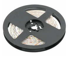 GTV Blykstės 2835, 600 LED šaltai baltos spalvos, 60W, be gelio, 10 mm, ritinys 5 m, 12 V (2 k