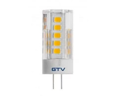 GTV LED ŠVIESOS šaltinis, A-G, G4, 4000K, 3.0W, DC12V, 360°, 260lm