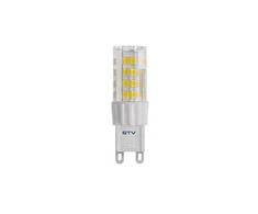 GTV LED lemputė LD-G9PE35W-30 3,5-4W G9 3000K šilta balta