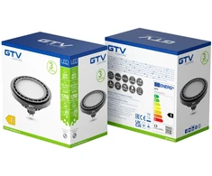 GTV LED lemputė Es111 Juoda 12,5W 1250Lm 4000K Gu10 240V 120St Ld-Es111Nw13W120-10 Gtv