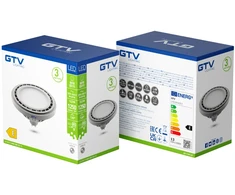 BA86C LED lemputė pilka ES111 12.5W 1250Lm 4000K GU10 240V 120St Ld-Es111Nw13W120-15 Gtv