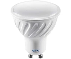 GTV LED lemputė, A-G, SMD 2835, 6400K, GU10, 5,6W, AC180-250V, 50-60Hz, 120°, 410lm, 49mA