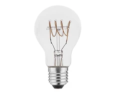 GTV LED LIGHT SOURCE, FILAMENT, SPIN, A60, E27, 4.0W, 265lm, 2200K, AC220-240V, 360°
