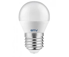 GTV LED lemputė, A-G, B45C, SMD 2835, 4000K, E27, 6,0W, AC180-250V, 160°, 520lm, 52mA