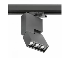 Pakabinamas šviestuvas GTV LED šviestuvas SIERRA,8W,720lm,AC220-240V,50/60 Hz,PF>0,5,Ra≥80,IP20,IK08,4000K,48°,juodas
