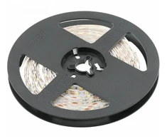 GTV Blykstės 2835, 600 LED šiltai baltos spalvos, 60W, be gelio, 10 mm, ritinys 5 m, 12 V (2 k