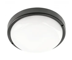 GTV KODO Ducted Luminaire, LED, 18W, 1620lm, 4000K, AC180-250V, IP54, IK08, Round, Juodas