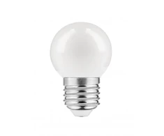 GTV LED LIGHT SOURCE, B45C, Baltas, E27, 1,0W, AC220-240V, 270°, 50lm