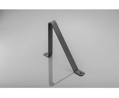 GTV Shelf support GALA, 25x22 cm, juodas mat