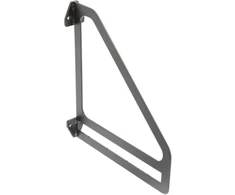 GTV Shelf support INGRID, 26x23 cm, juodas mat