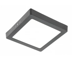 Pakabinamas šviestuvas GTV MATIS PLUS LED šviestuvas, 24W, juodas, 3000K, 2000lm, AC220-240V, paviršinis montavimas