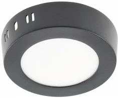 Lubinis šviestuvas Gtv ORIS PLUS LD-ORN07W-NBP-10, 7W, 560lm, IP20, AC220-240V, 120°, 4000K, lubinis, juodas