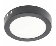 Lubinis šviestuvas Gtv ORIS PLUS LD-ORN13W-NBP-10, 13W, 1020lm, IP20, AC220-240V, 120°, 4000K, lubinis, juodas
