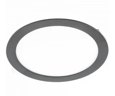 Gtv ORIS PLUS LED šviestuvas LD-ORW19W-CBP-10, 19W, 1520lm, IP20, AC220-240V, 50/60Hz, 120°, 3000K, įleidžiamas, juodas