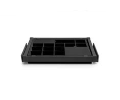 GTV ELITE pull out jewellery tray, 660-718, soft-close, juodas