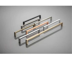 GTV Zamak handle BAGIO 192 mm inox