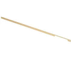 GTV Aliuminio handle EXTEND, L=1200 mm, clear brushed auksinis