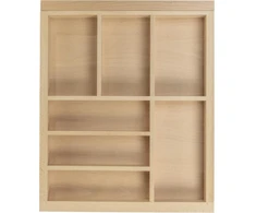GTV Adjustable (beech) insert for 600-1000mm cabinets with AXIS/MB drawer L=450