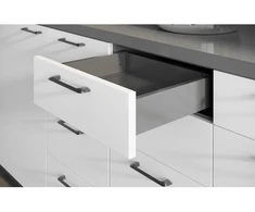 GTV Drawer system AXISPRO 300mm anthracite - low H84
