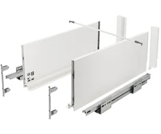 GTV AXISPRO push drawer to open 400mm baltas - extra high H199