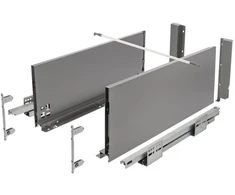 GTV AXISPRO push drawer to open 300mm anthracite - H167 high