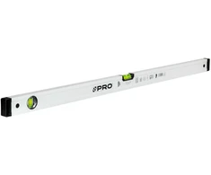PRO LEVEL Baltas LYGIS IR VERTIKALUS INDIKATORIUS 2 % ŠLAIDAS 150 CM