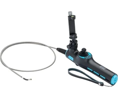 Hazet HD videoendoskopas 4812-24/4AF, Ø 3,9mm, 1m, IP67, 360° pasukama zondė, 4 dalių, inspekcijos kamera