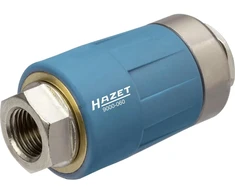 Hazet Sicherheits-Kupplung 9000-060, 1/4" (blau, für Druckluftschlauch)