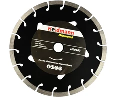 Geko segmentuotas deimantinis diskas 230x22,2x10mm juodas (H00102)