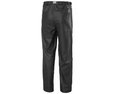 Helly Hansen Lietaus kelnės. Voss., elastinės, iš poliuretano, XL dydis, juodos