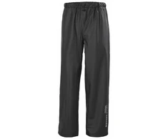Helly Hansen Lietaus kelnės. Voss., elastinės, iš poliuretano, XL dydis, juodos