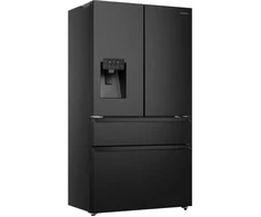 Hisense RF728N4SBFE side-by-side šaldytuvas Freestanding 560 L E Juodas
