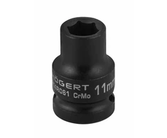 HOGERT Smūginis lizdas 1/2" 11 mm trumpas