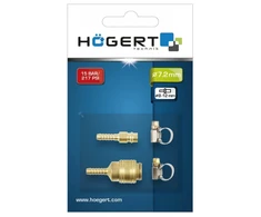 HOGERT Greitoji jungtis 8 mm, 4 dalys