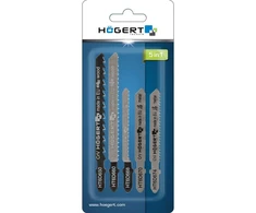 HOGERT Dygiųjų pjūklų peiliukų rinkinys, "5 in 1" mišinys, 5 dalių lizdinė plokštelė