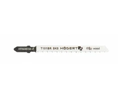 HOGERT Jiginio pjūklo ašmenys 100 mm, švaraus pjovimo, pjūvio gylis: 4-30 mm, 2 vnt.