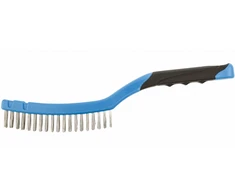 HOGERT Inox wire brush, 3 x 19